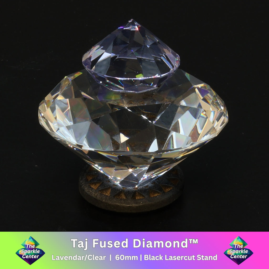 Taj™  Lavender Dual-Tone Fused Crystal Diamond