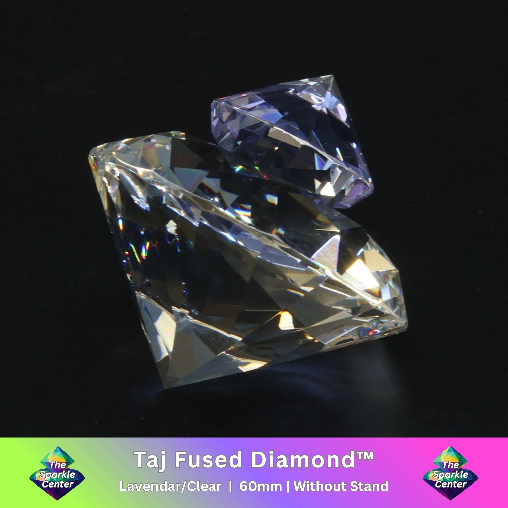 Taj™  Lavender Dual-Tone Fused Crystal Diamond