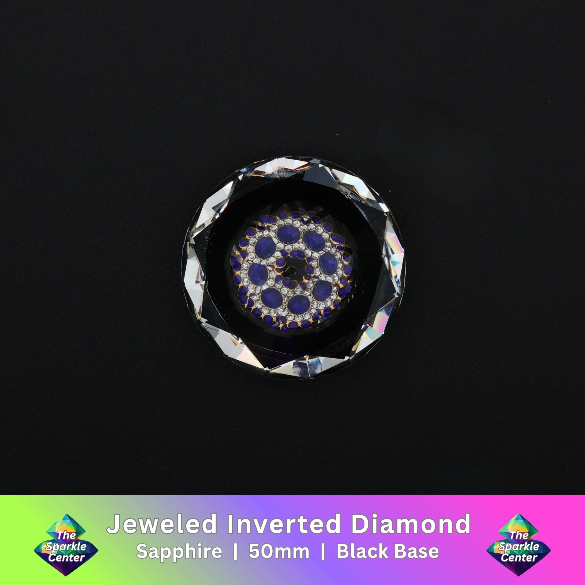 Jeweled Inverted Diamond