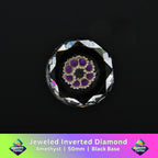 Jeweled Inverted Diamond