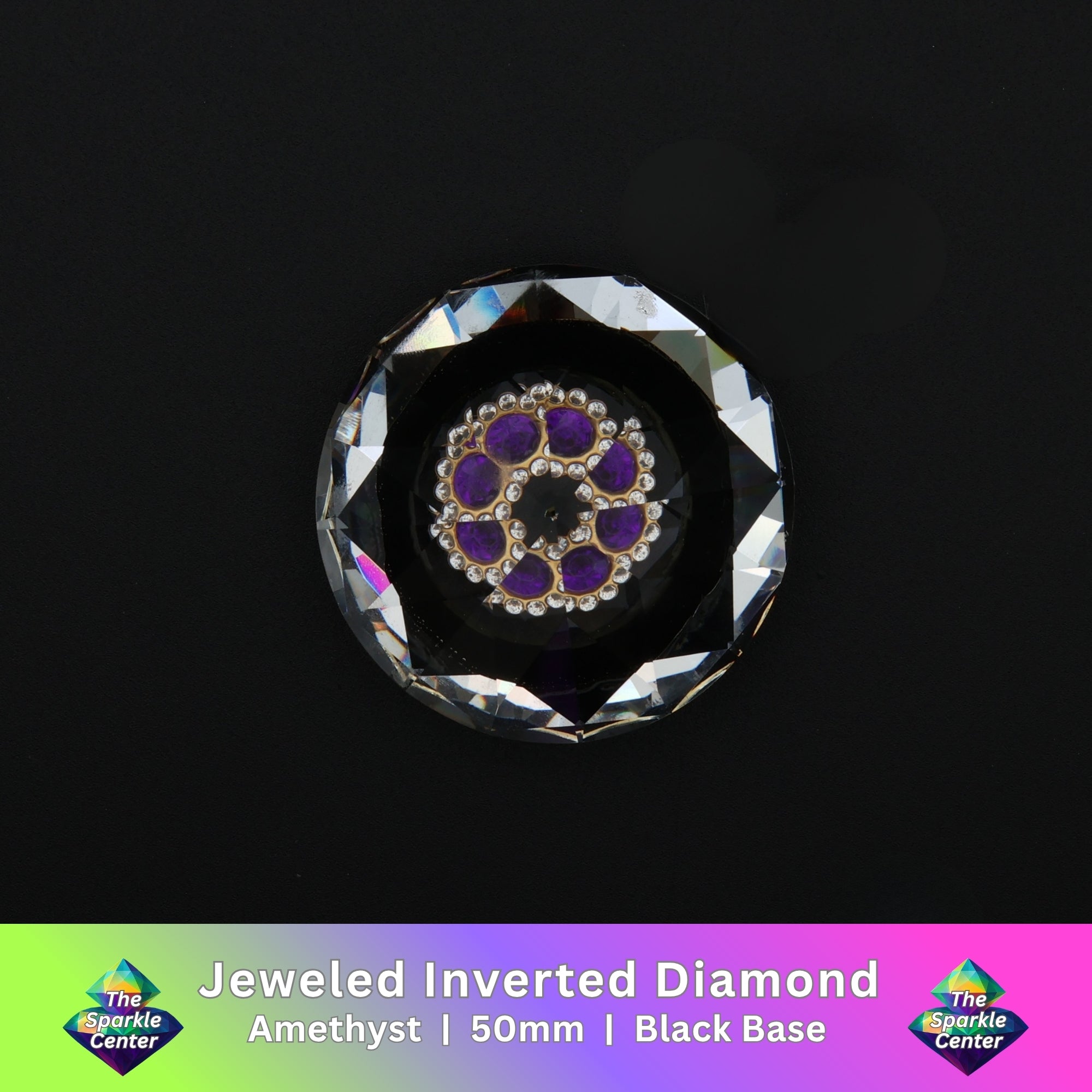 Jeweled Inverted Diamond
