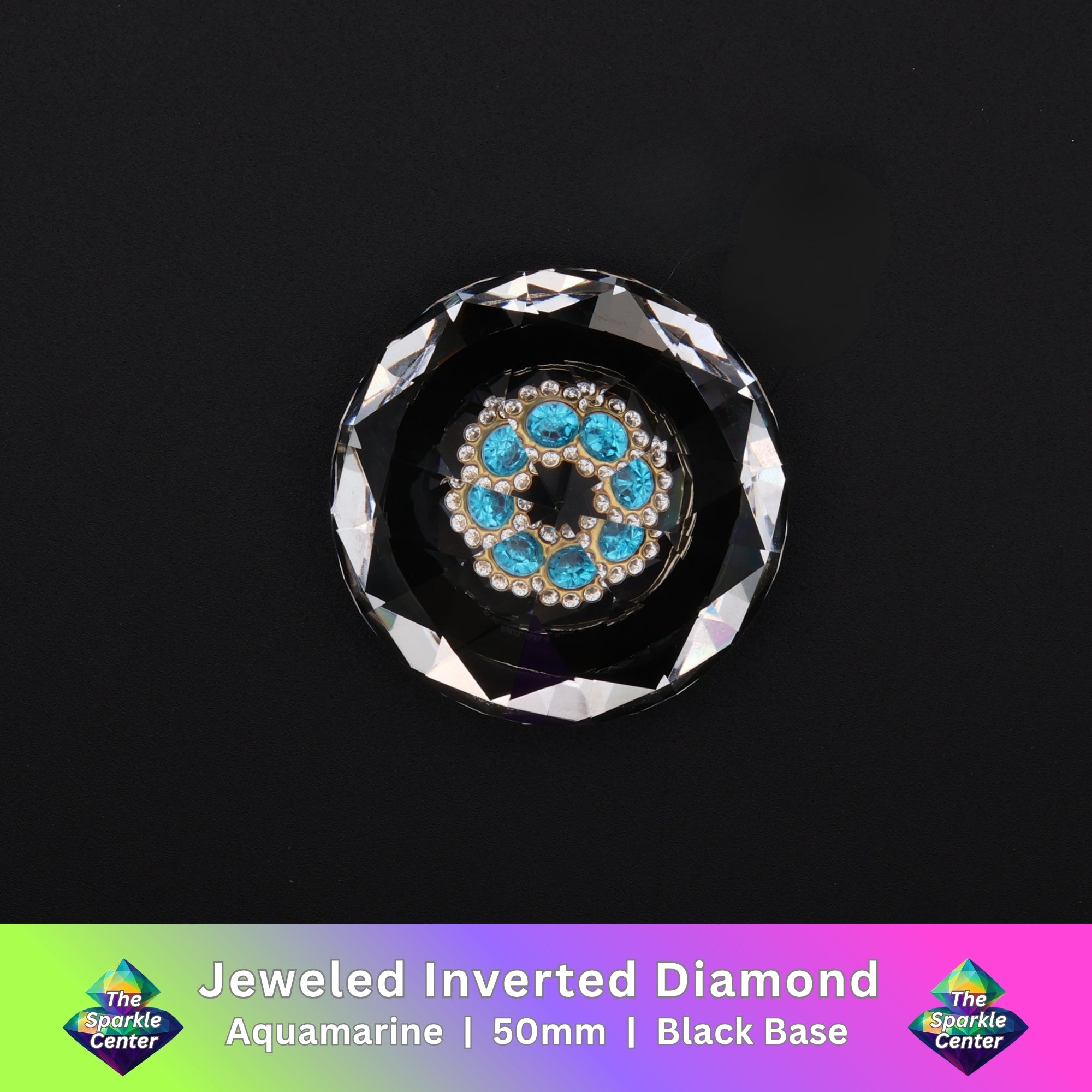 Jeweled Inverted Diamond