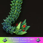3D Printed Bedazzled Crystal  Dragon™