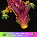 3D Printed Bedazzled Crystal  Dragon™