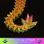 3D Printed Bedazzled Crystal  Dragon™