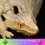 3D Printed Wyvern Dragon w/ Animal Eyes