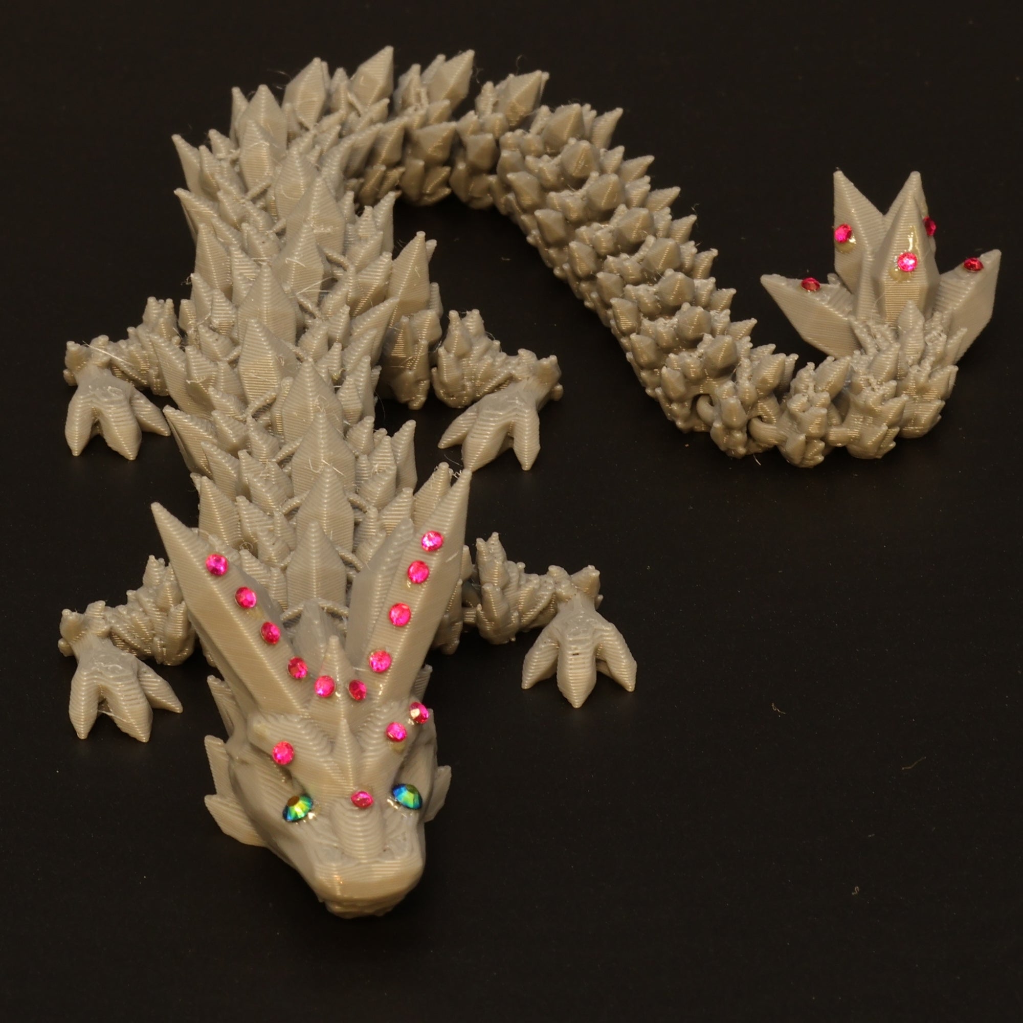 3D Printed Bedazzled Crystal  Dragon™