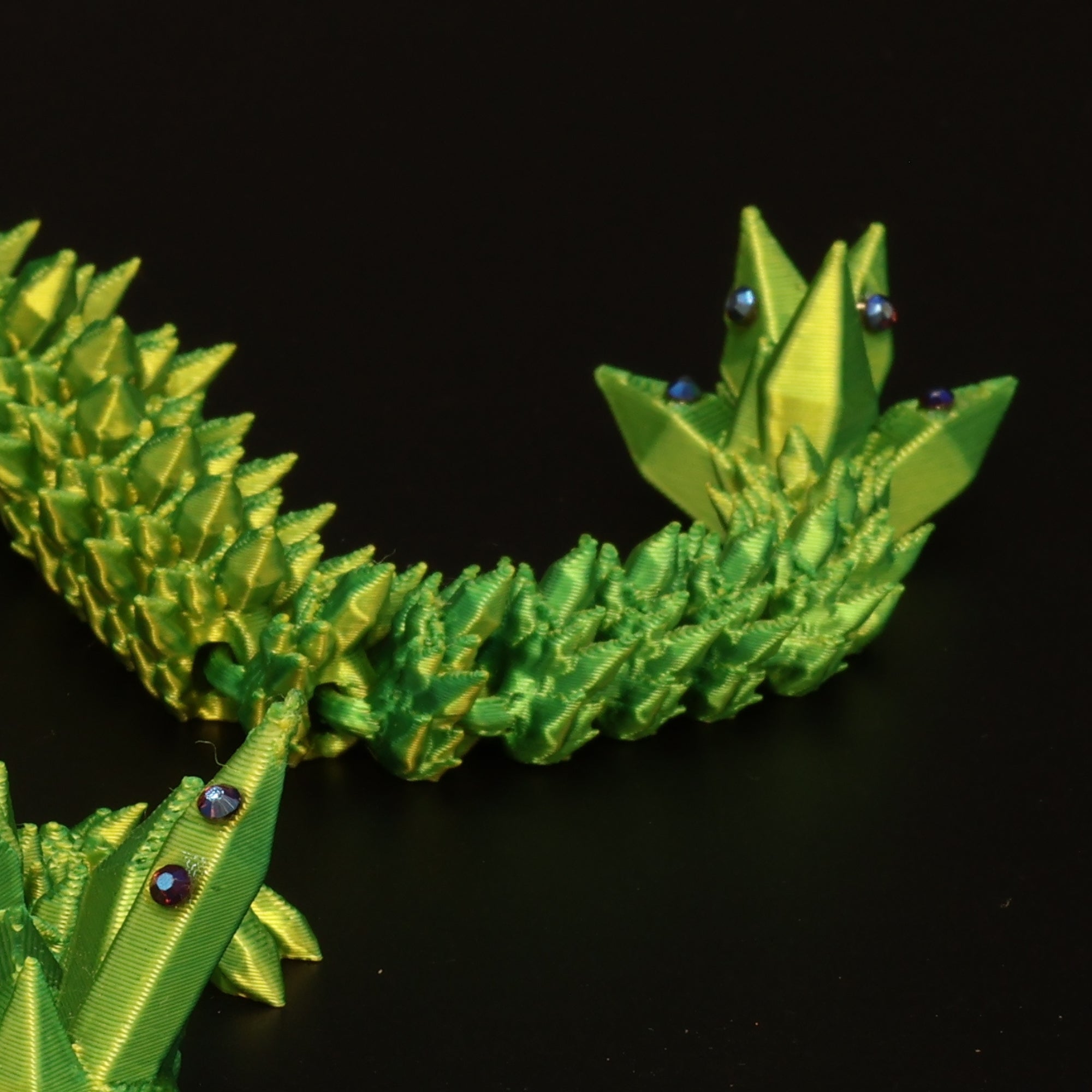 3D Printed BEDAZZLED Crystal Dragons