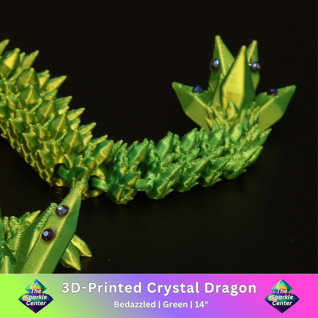 3D Printed Bedazzled Crystal  Dragon™
