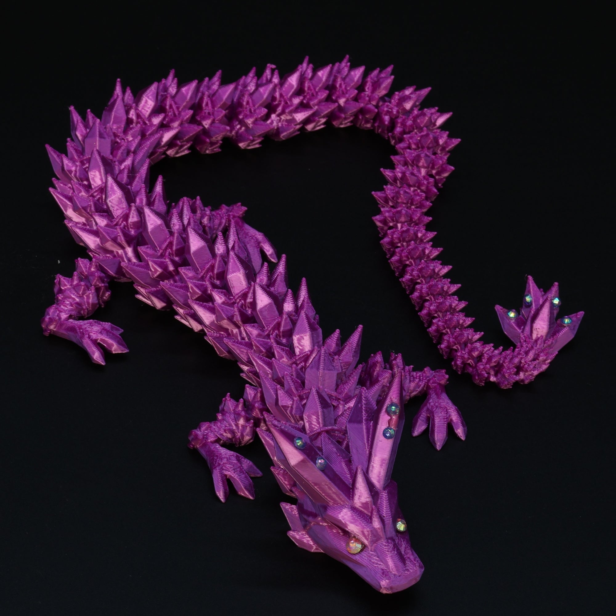 3D Printed Bedazzled Crystal  Dragon™