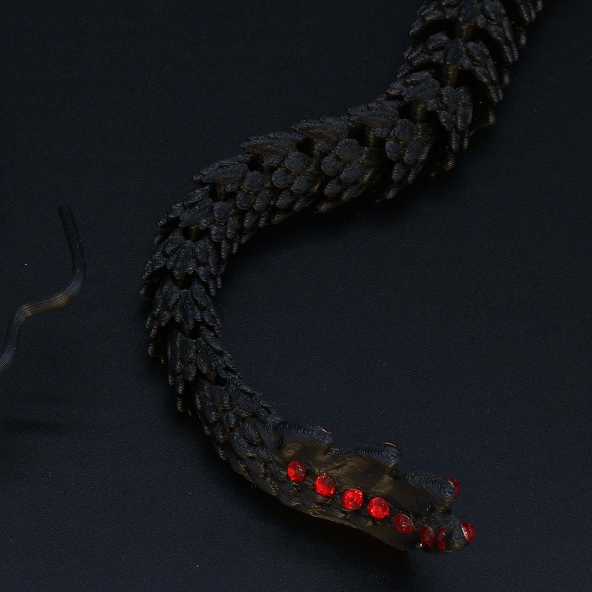 3D Printed BEDAZZLED Chinese Dragon