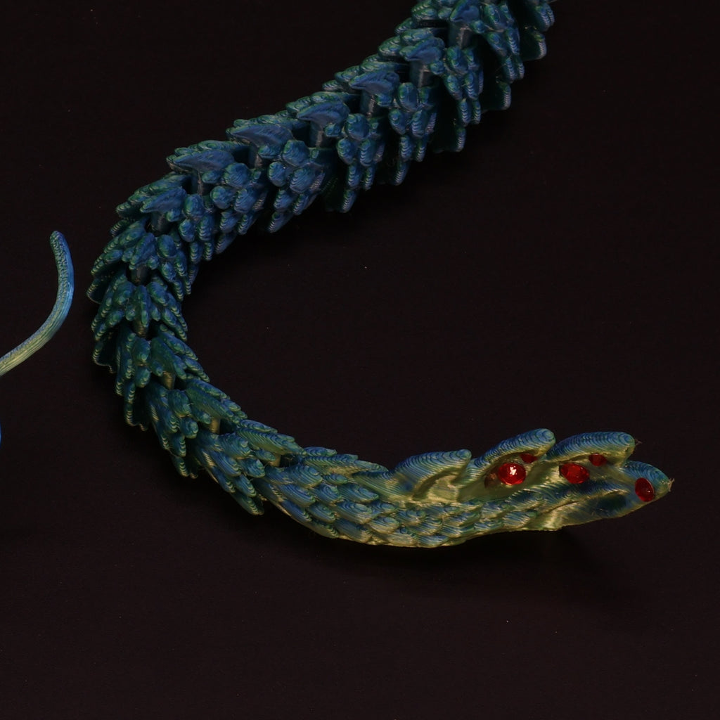 3D Printed BEDAZZLED Chinese Dragon