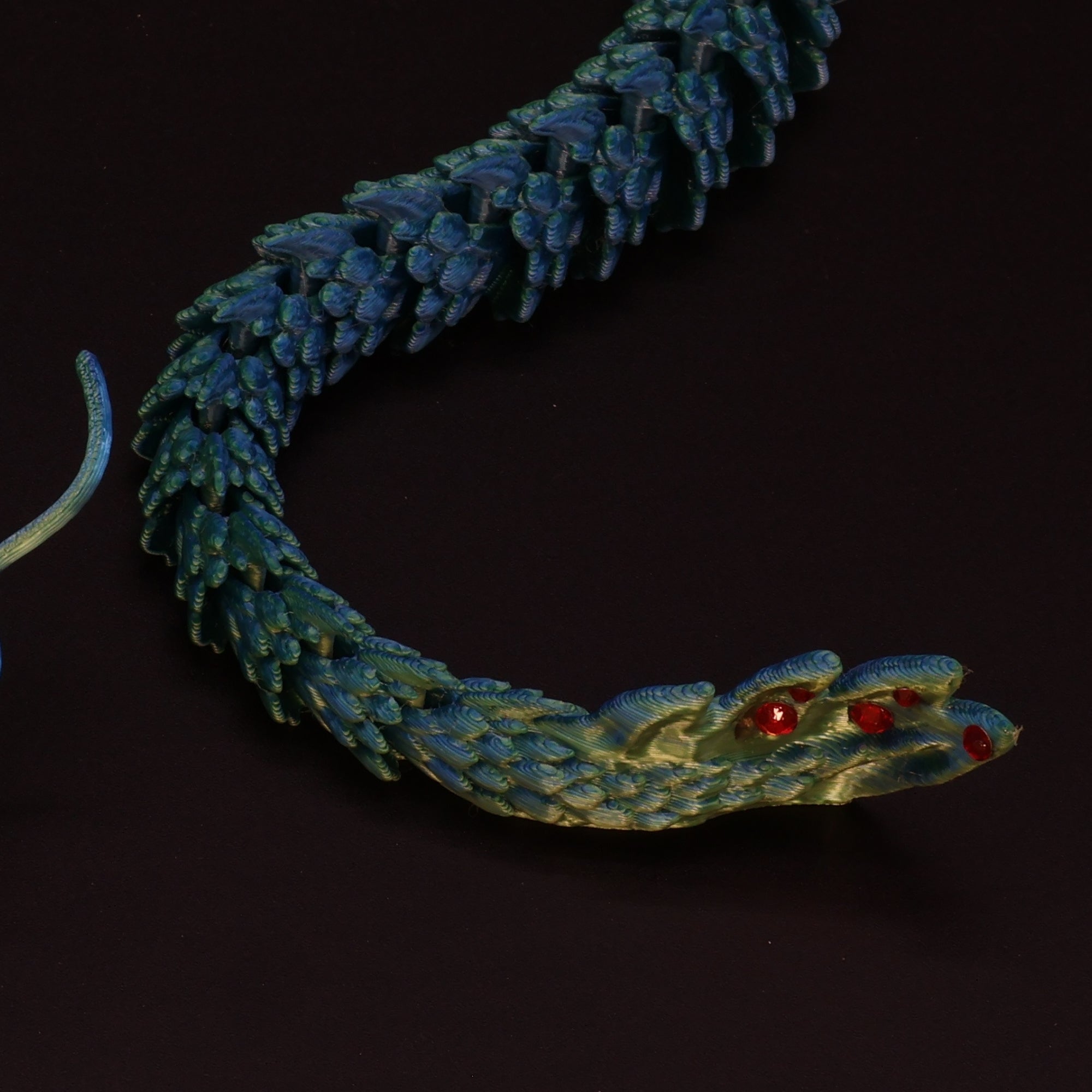3D Printed BEDAZZLED Chinese Dragon