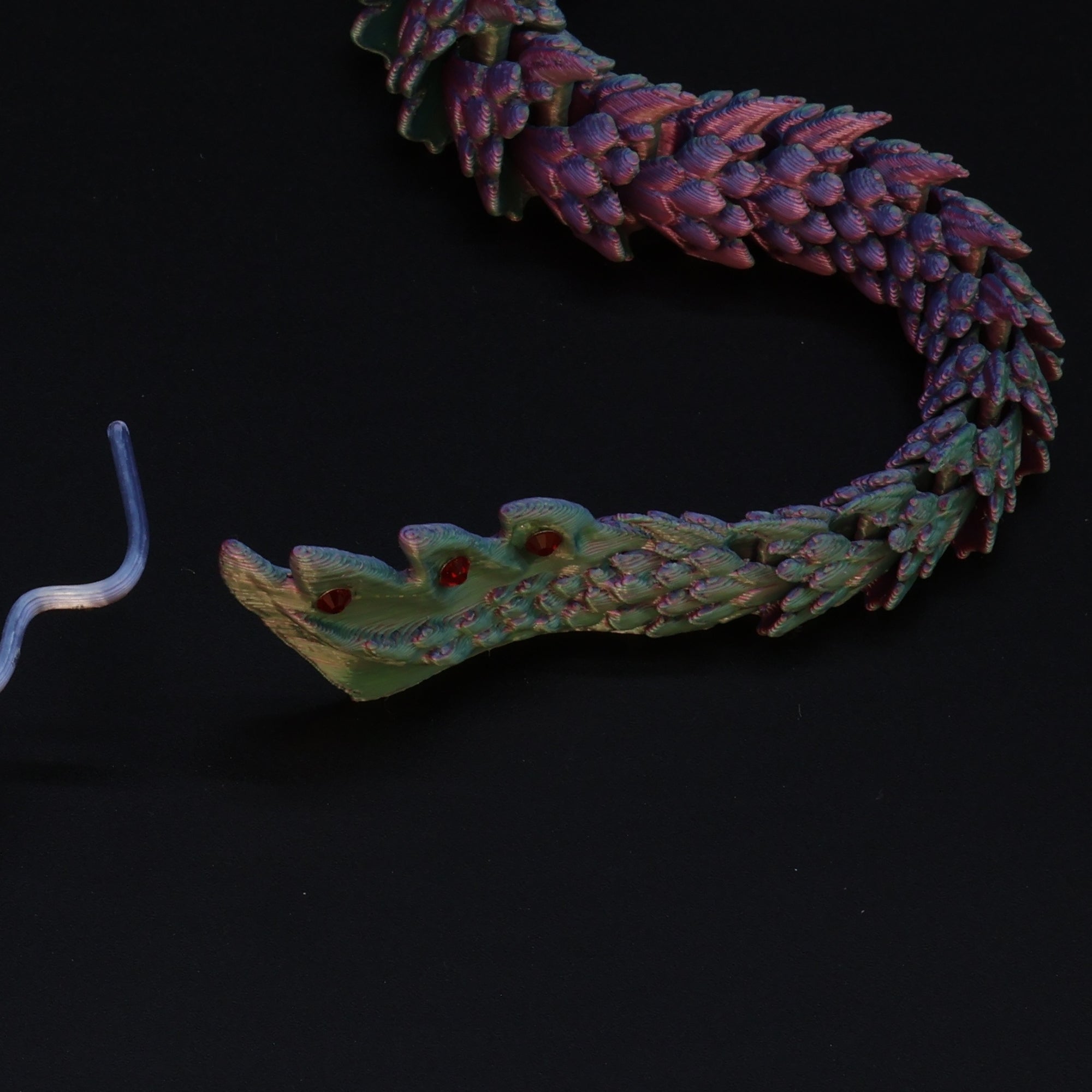 3D Printed BEDAZZLED Chinese Dragon