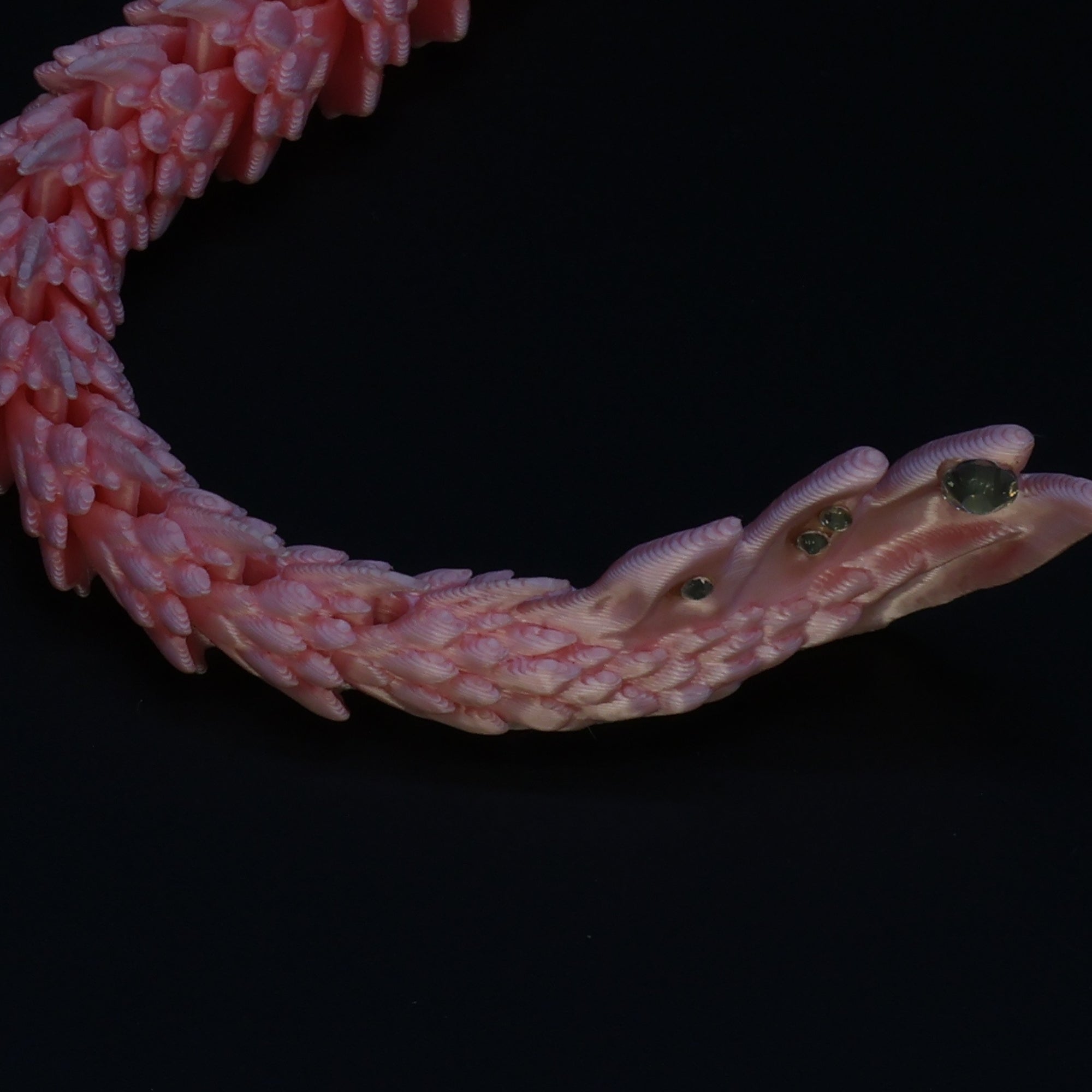 3D Printed BEDAZZLED Chinese Dragon