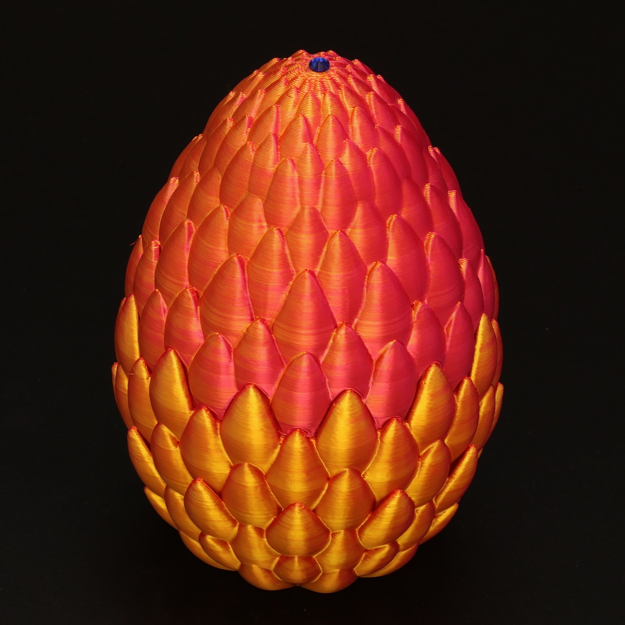 3D Printed Dragon Egg w/ Dragon