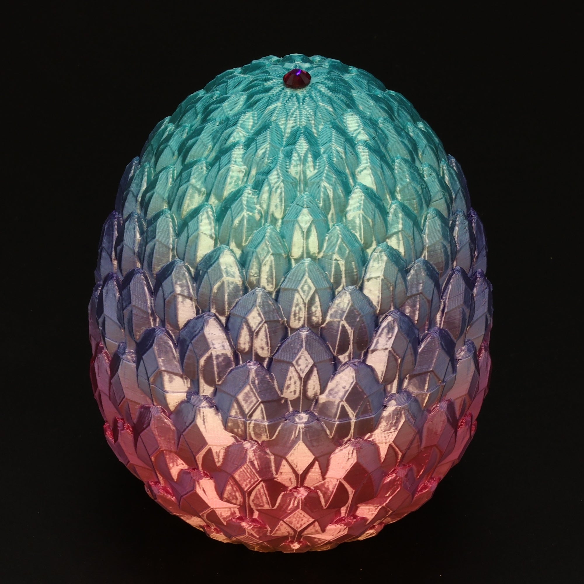 3D Printed Dragon Egg w/ Dragon