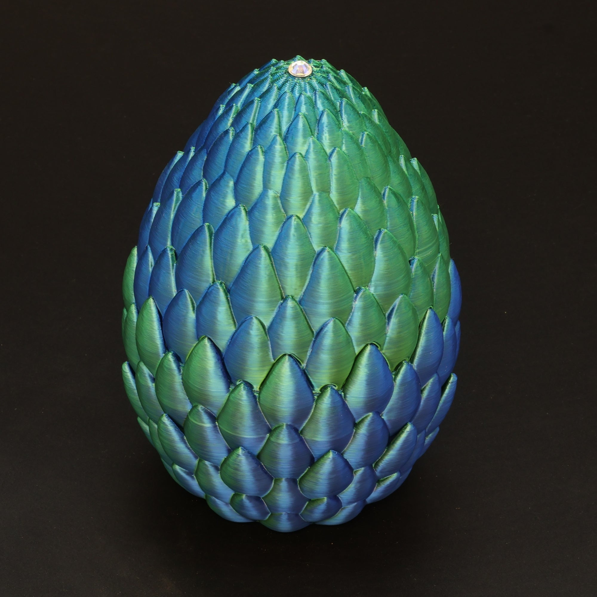 3D Printed Dragon Egg w/ Dragon