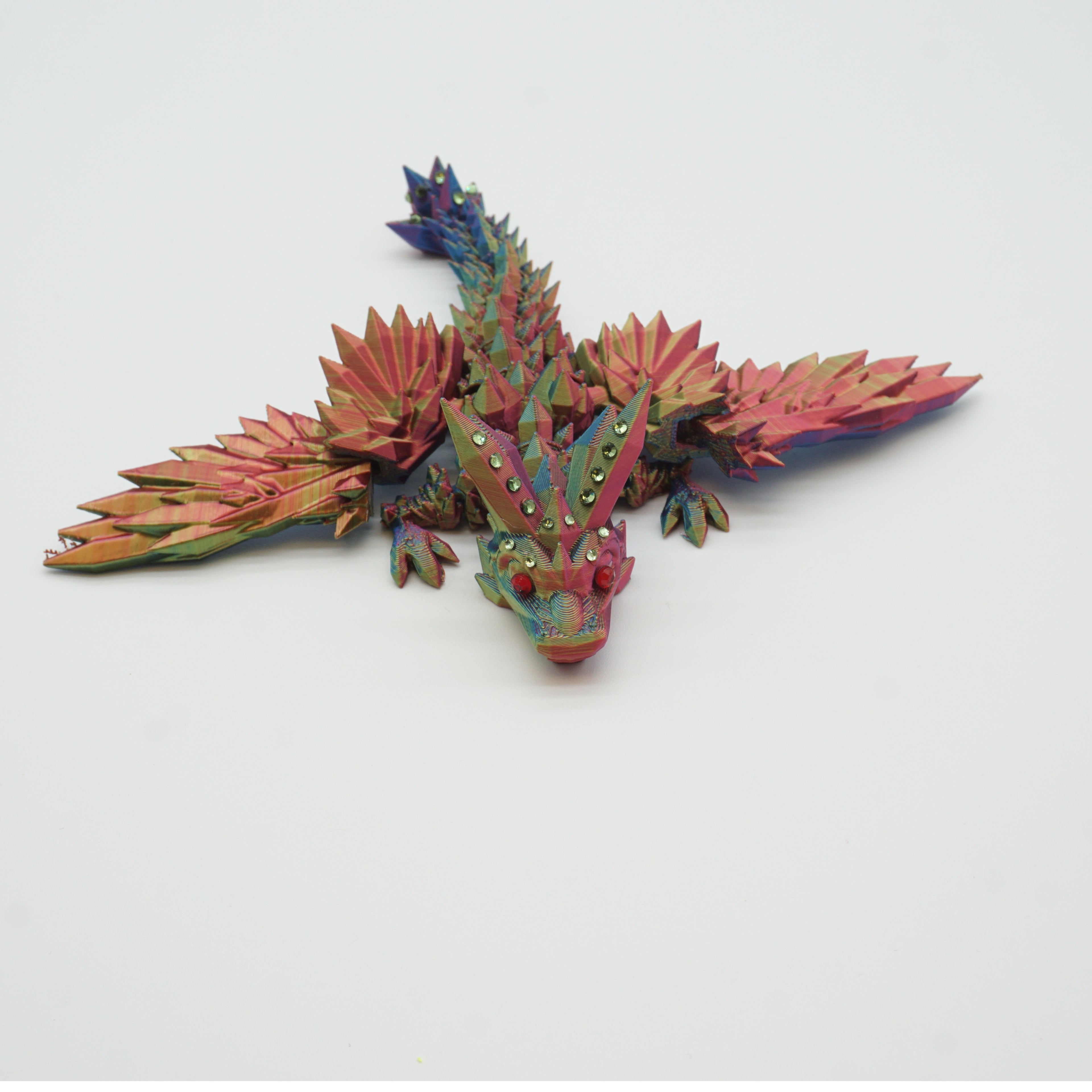 Crystal Winged Dragon 6.5"