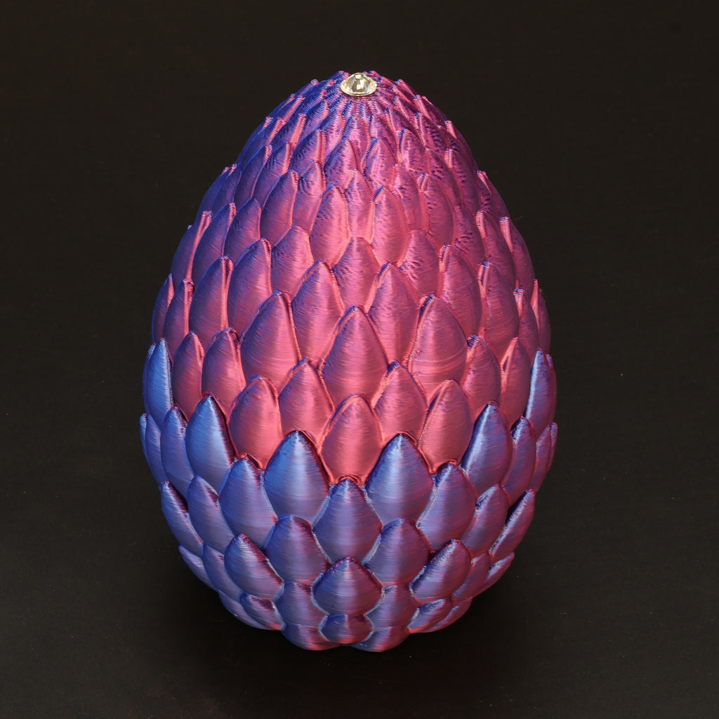 3D Printed Dragon Egg w/ Dragon