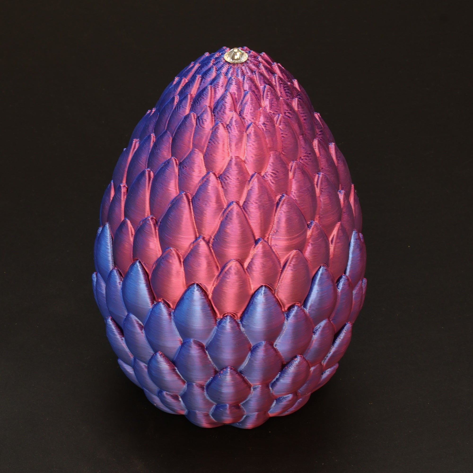 3D Printed Dragon Egg w/ Dragon