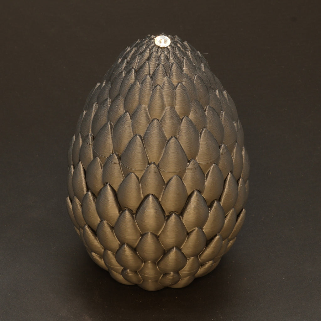 3D Printed Dragon Egg w/ Dragon