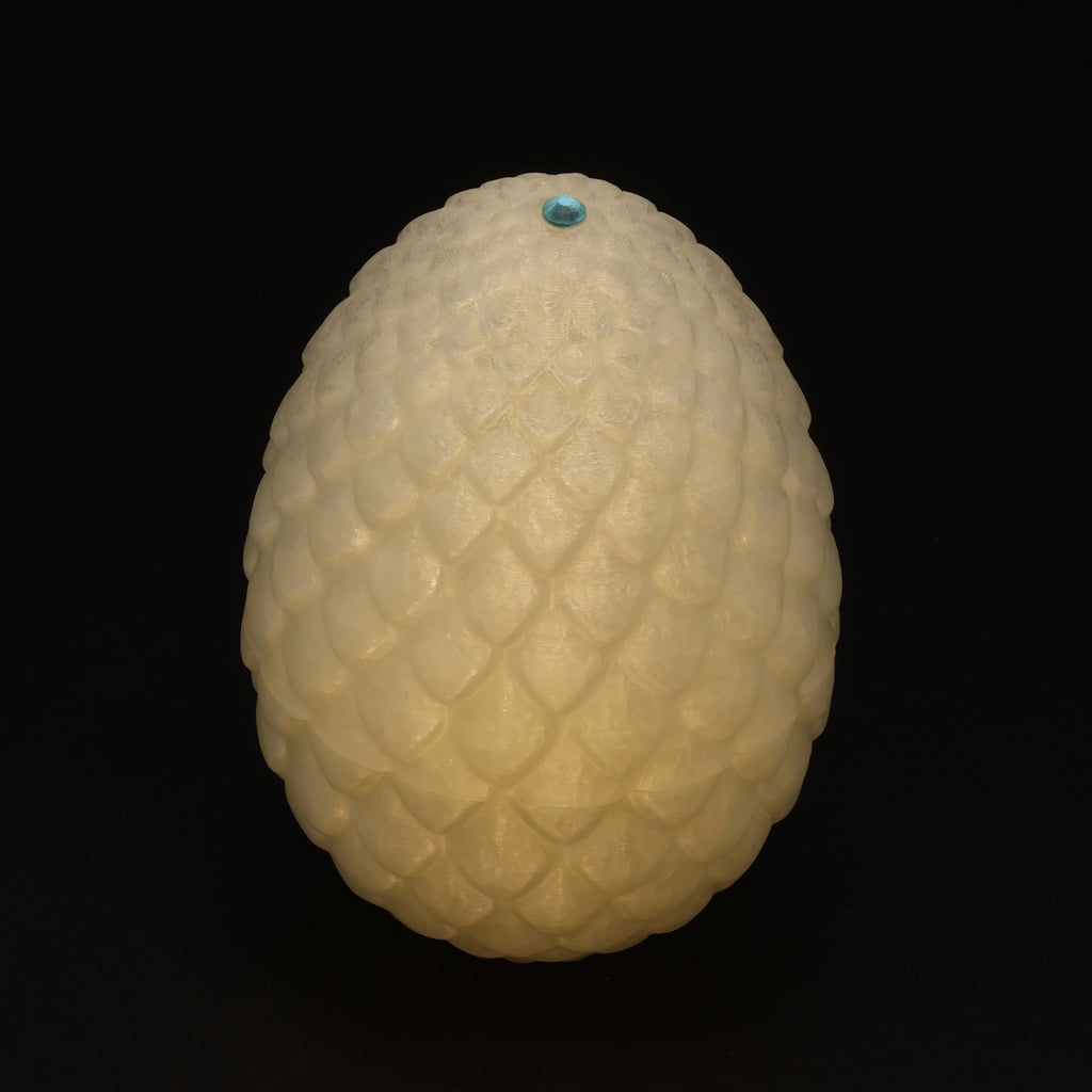 3D Printed Dragon Egg w/ Dragon