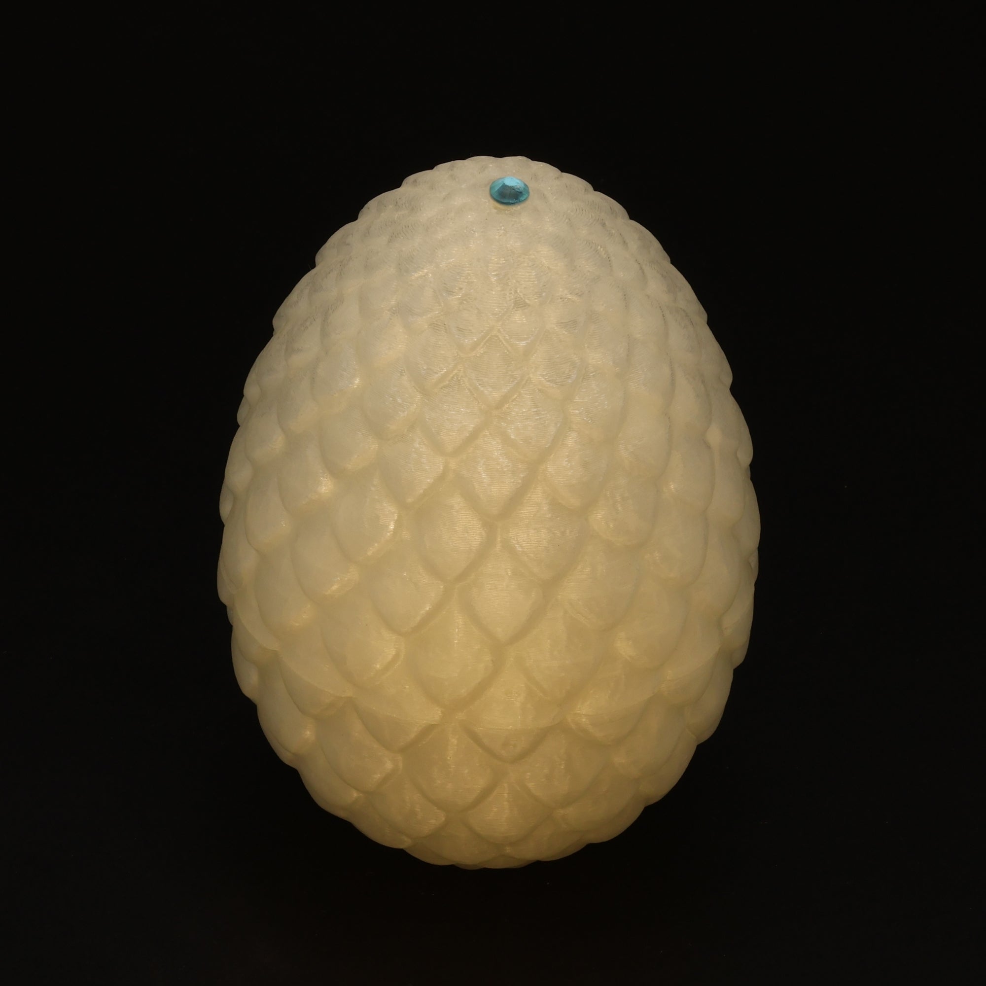 3D Printed Dragon Egg w/ Dragon