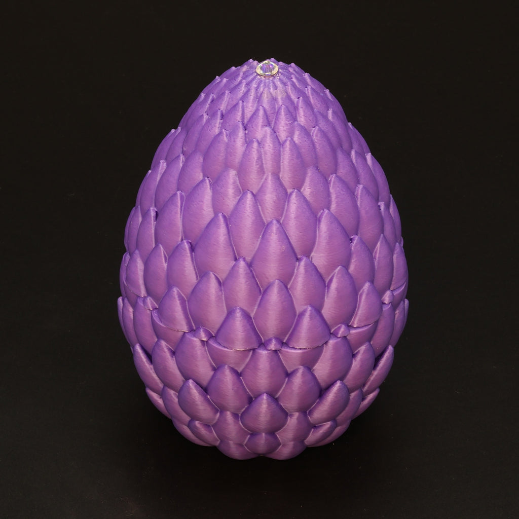 3D Printed Dragon Egg w/ Dragon