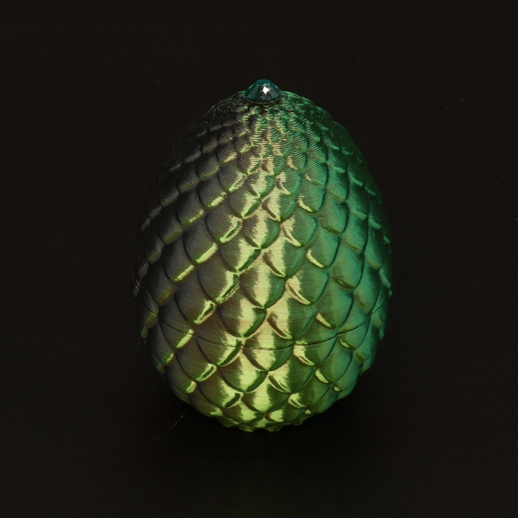 3D Printed Dragon Egg w/ Dragon