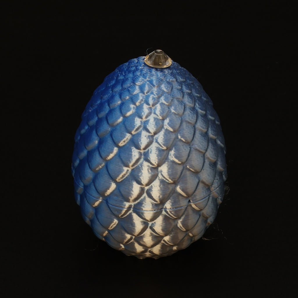 3D Printed Dragon Egg w/ Dragon