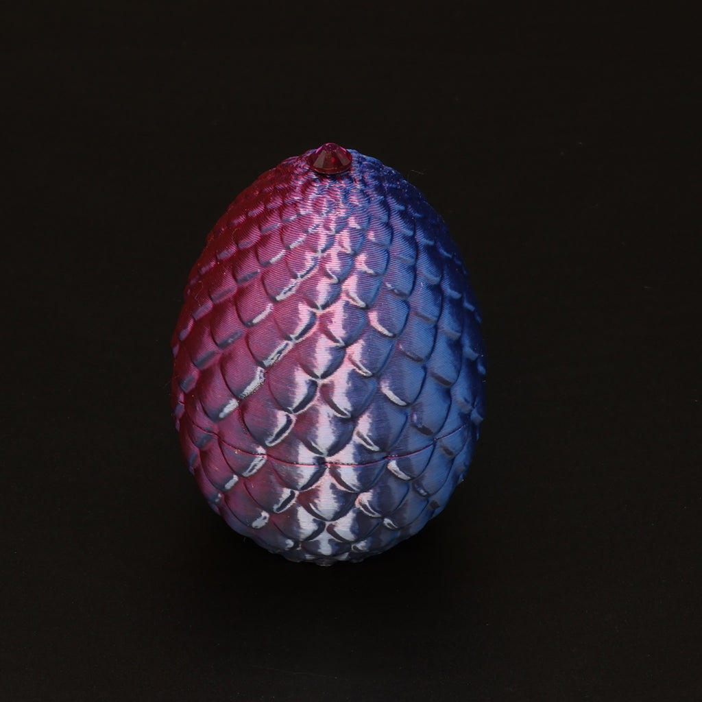 3D Printed Dragon Egg w/ Dragon