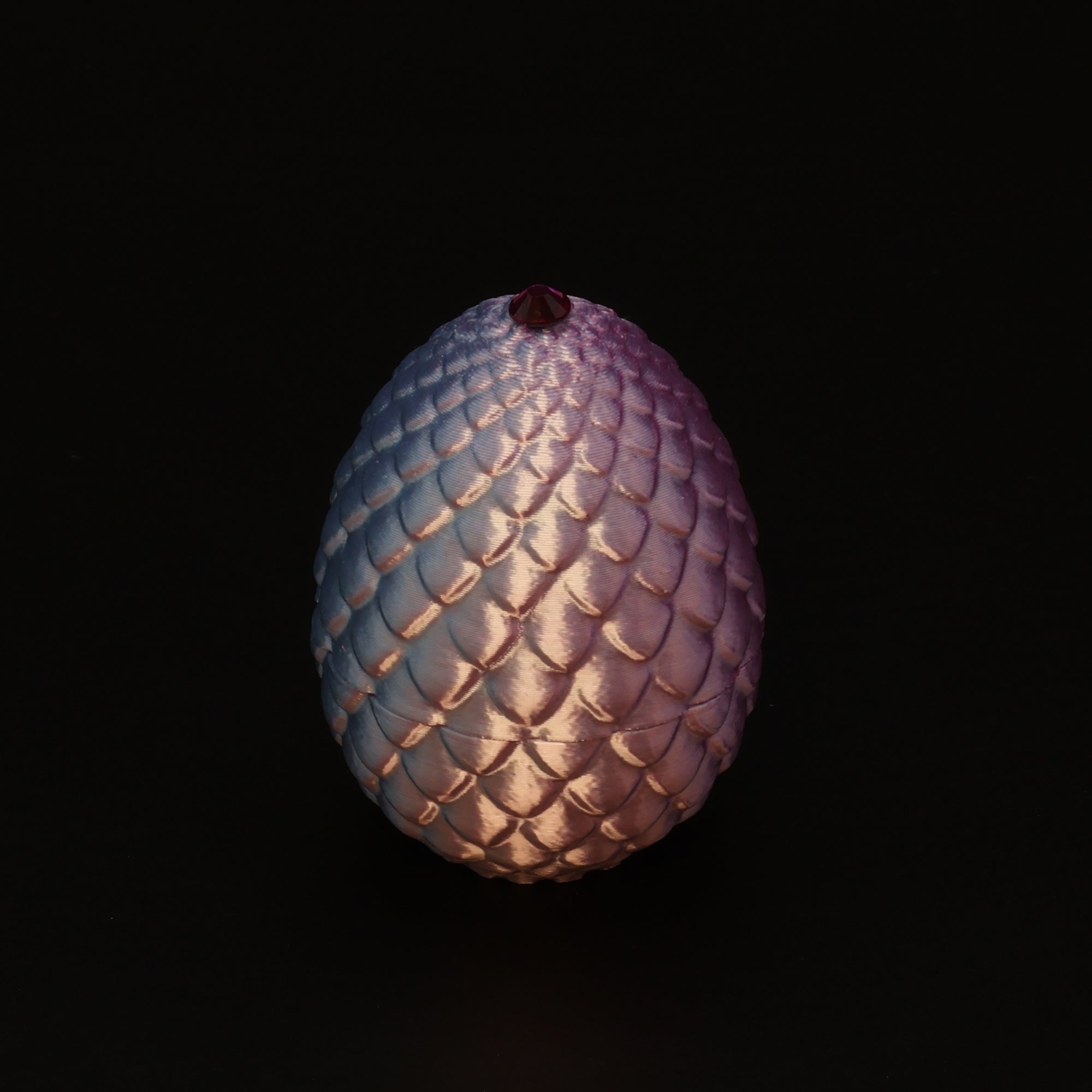 3D Printed Dragon Egg w/ Dragon