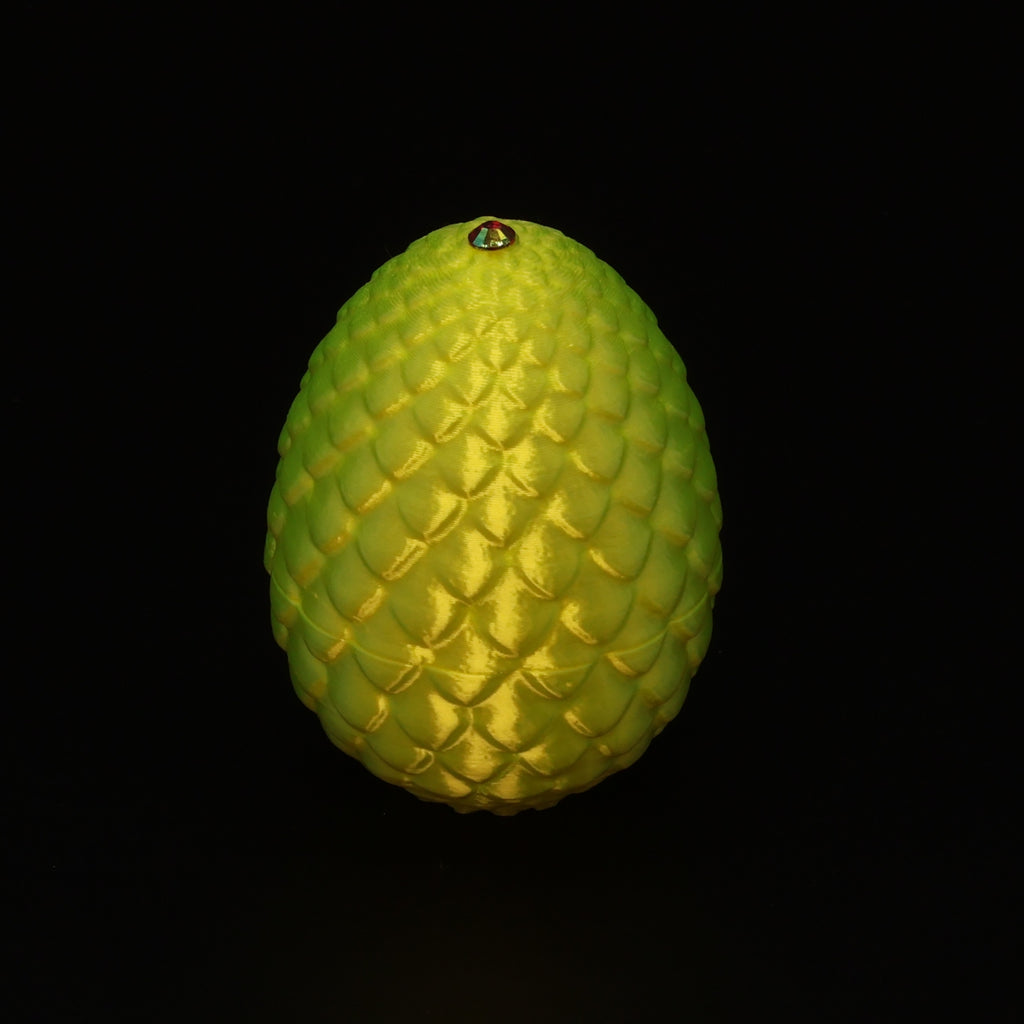 3D Printed Dragon Egg w/ Dragon