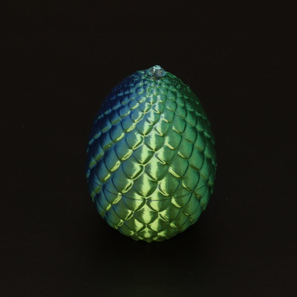 3D Printed Dragon Egg w/ Dragon