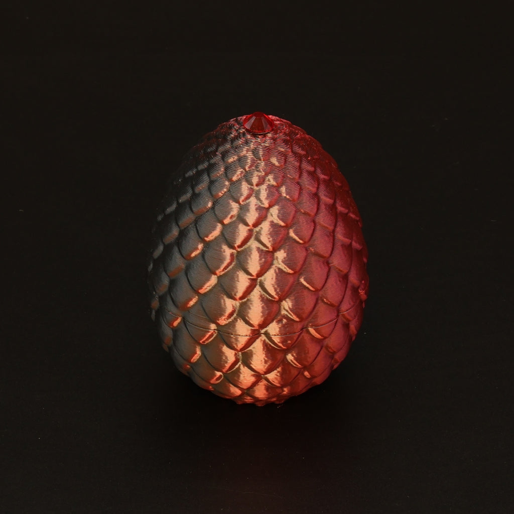 3D Printed Dragon Egg w/ Dragon
