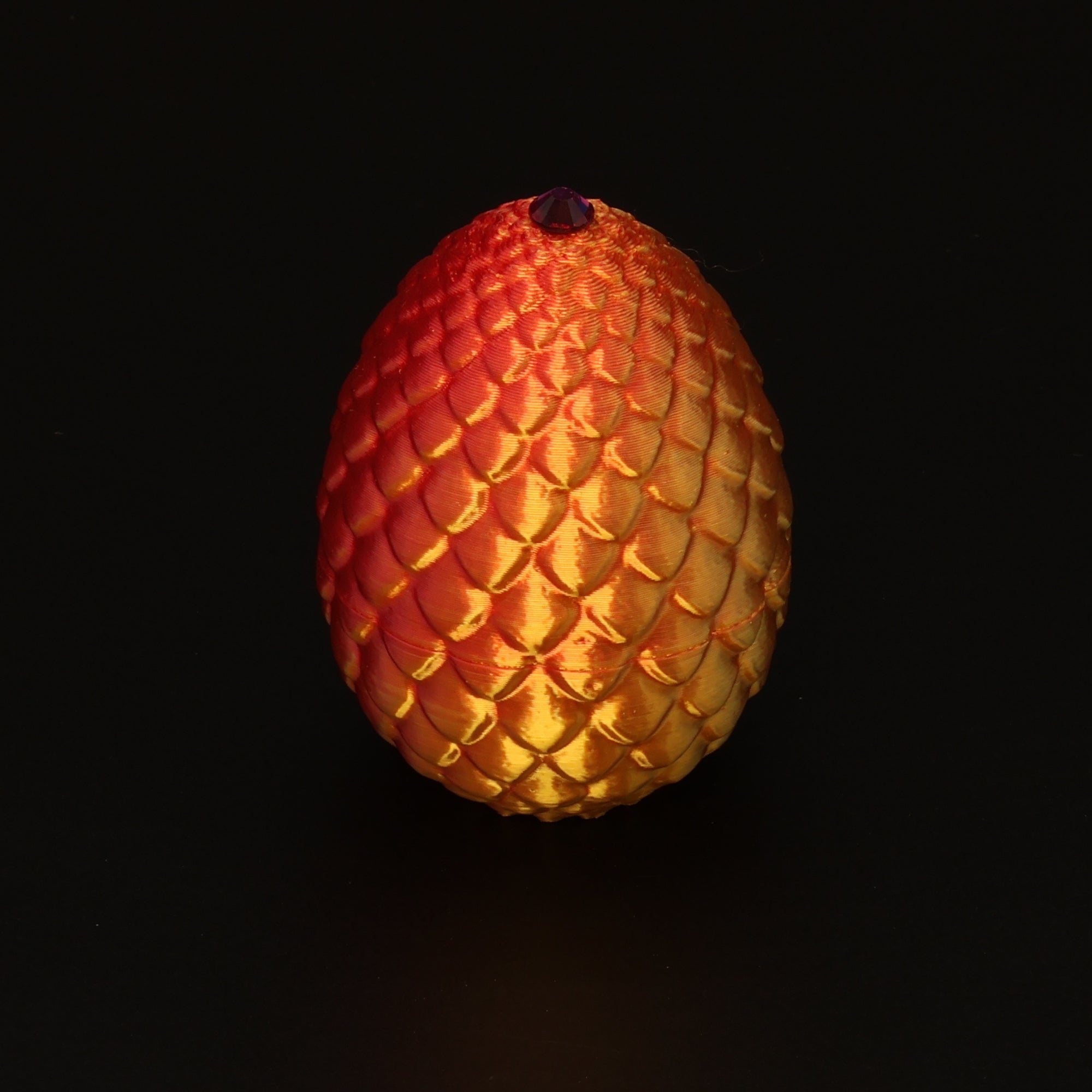 3D Printed Dragon Egg w/ Dragon