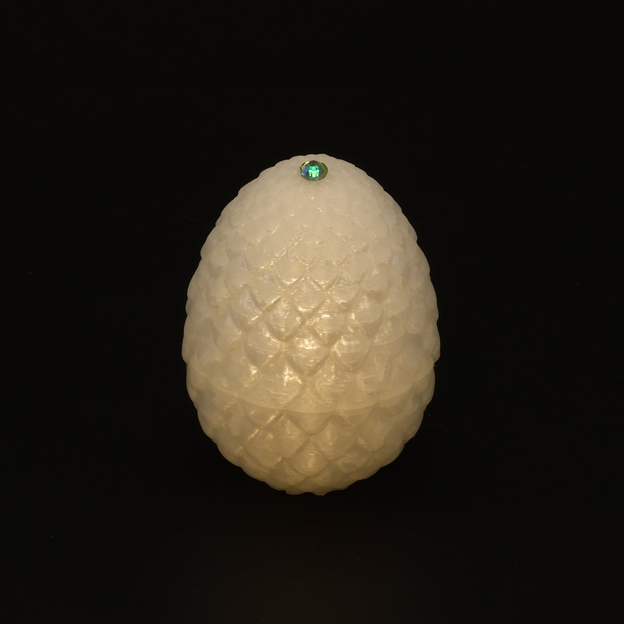 3D Printed Dragon Egg w/ Dragon