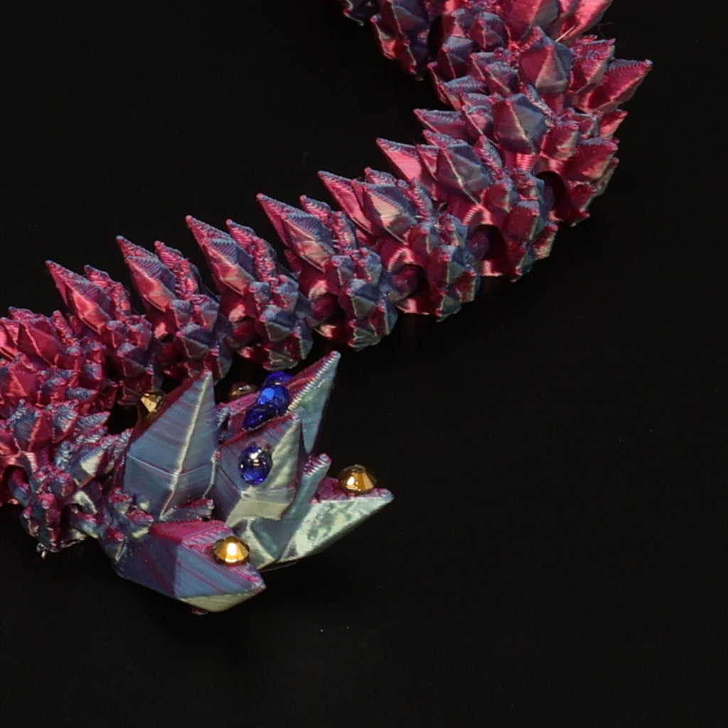 3D Printed BEDAZZLED Crystal Dragons