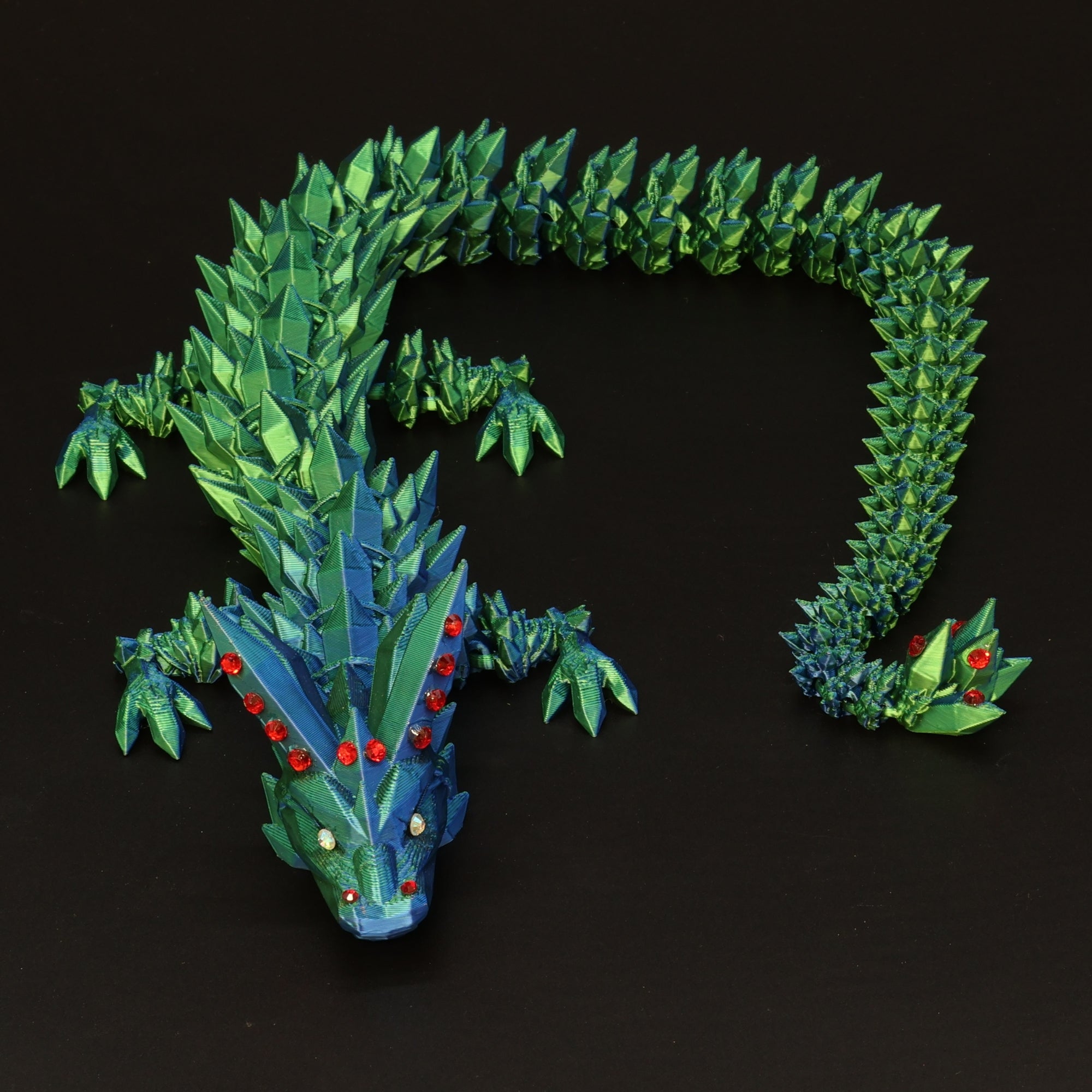 3D Printed Bedazzled Crystal  Dragon™