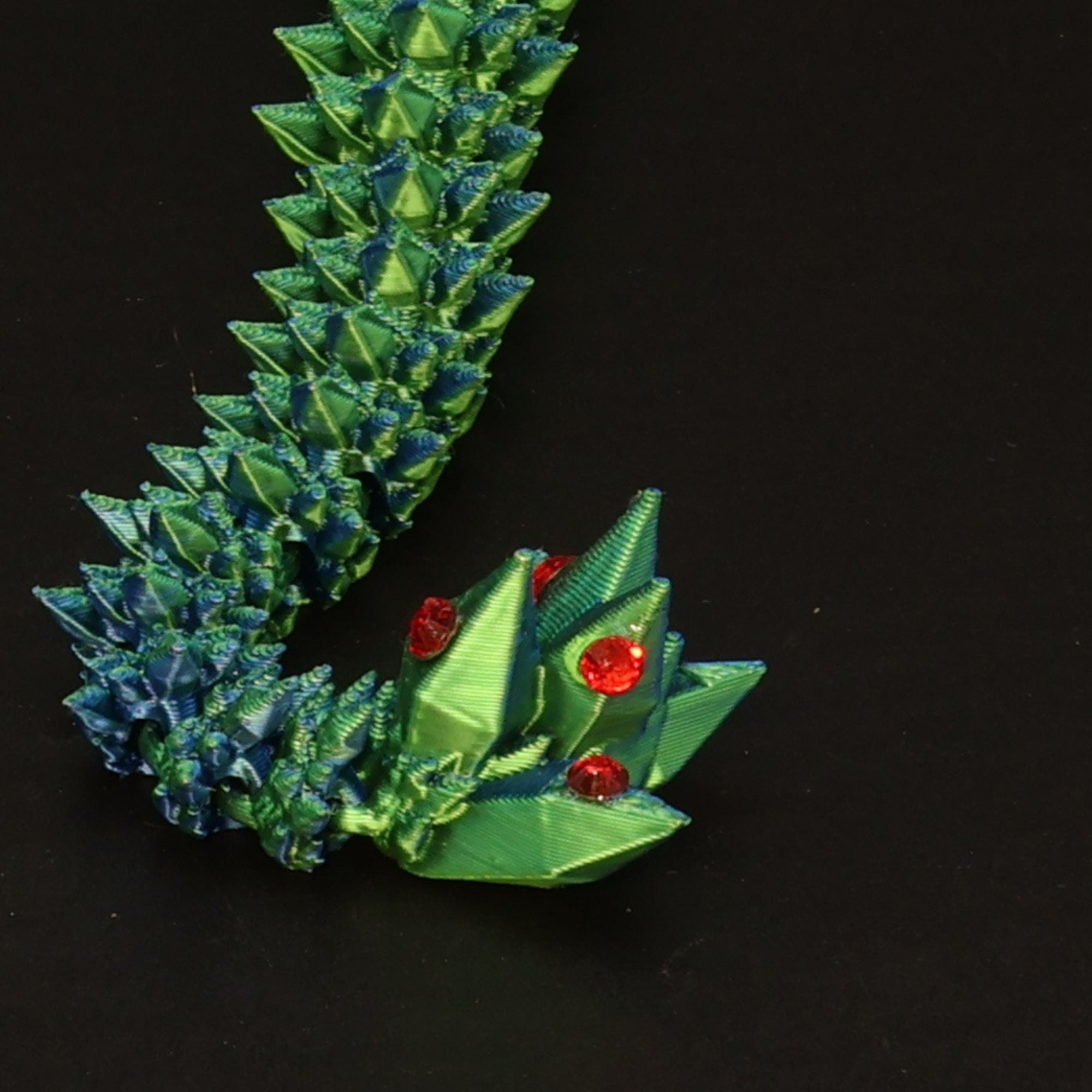 3D Printed BEDAZZLED Crystal Dragons