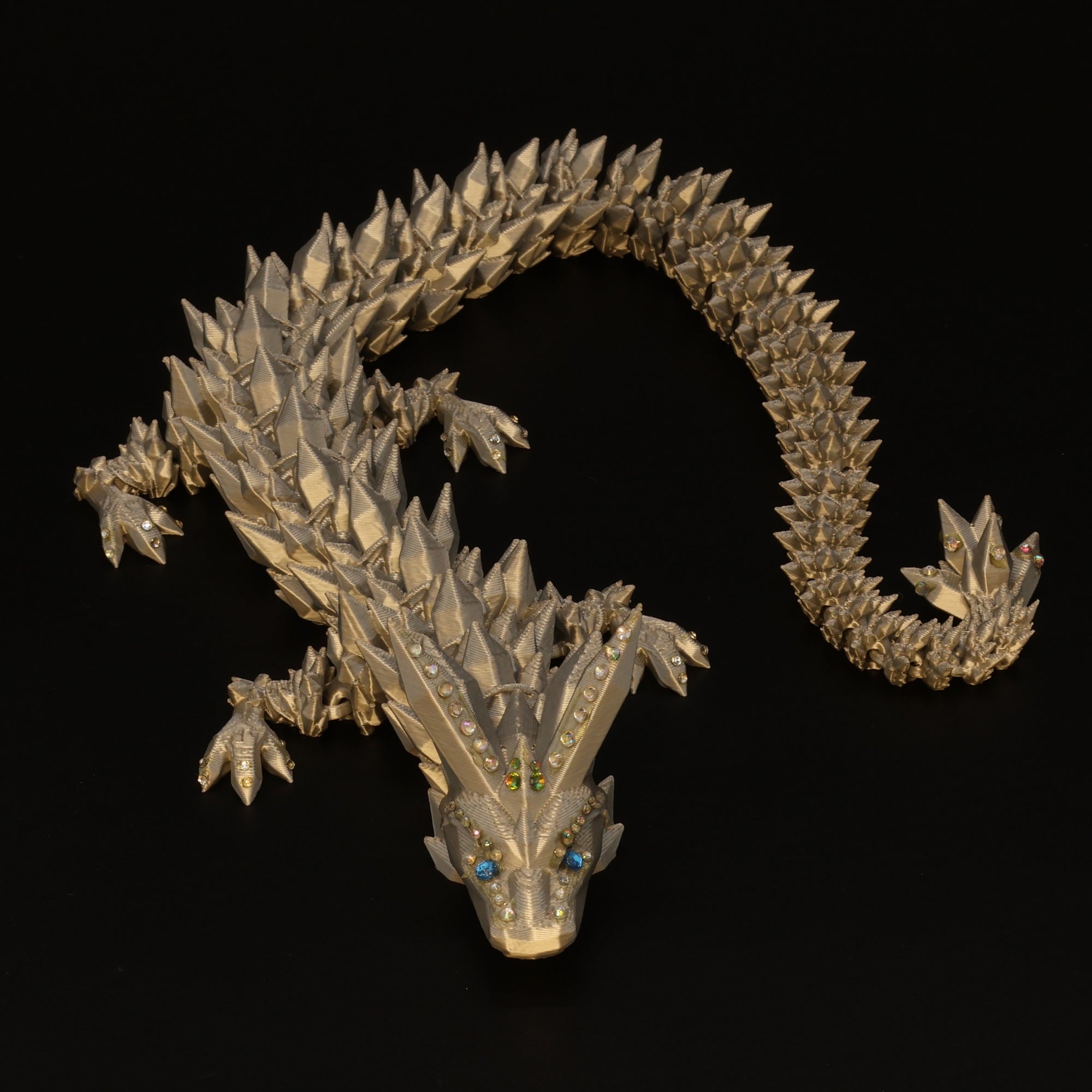 3D Printed Bedazzled Crystal  Dragon™