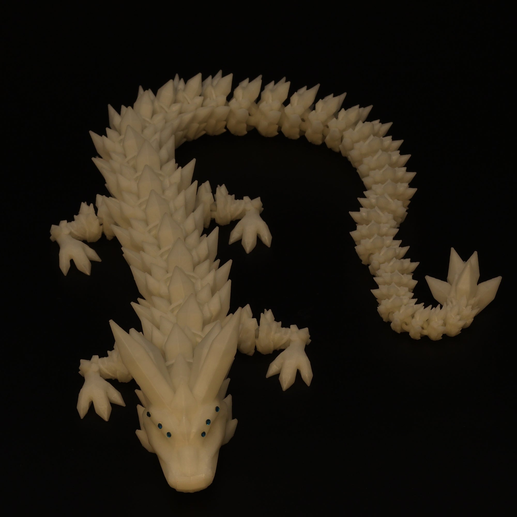 3D Printed Bedazzled Crystal  Dragon™