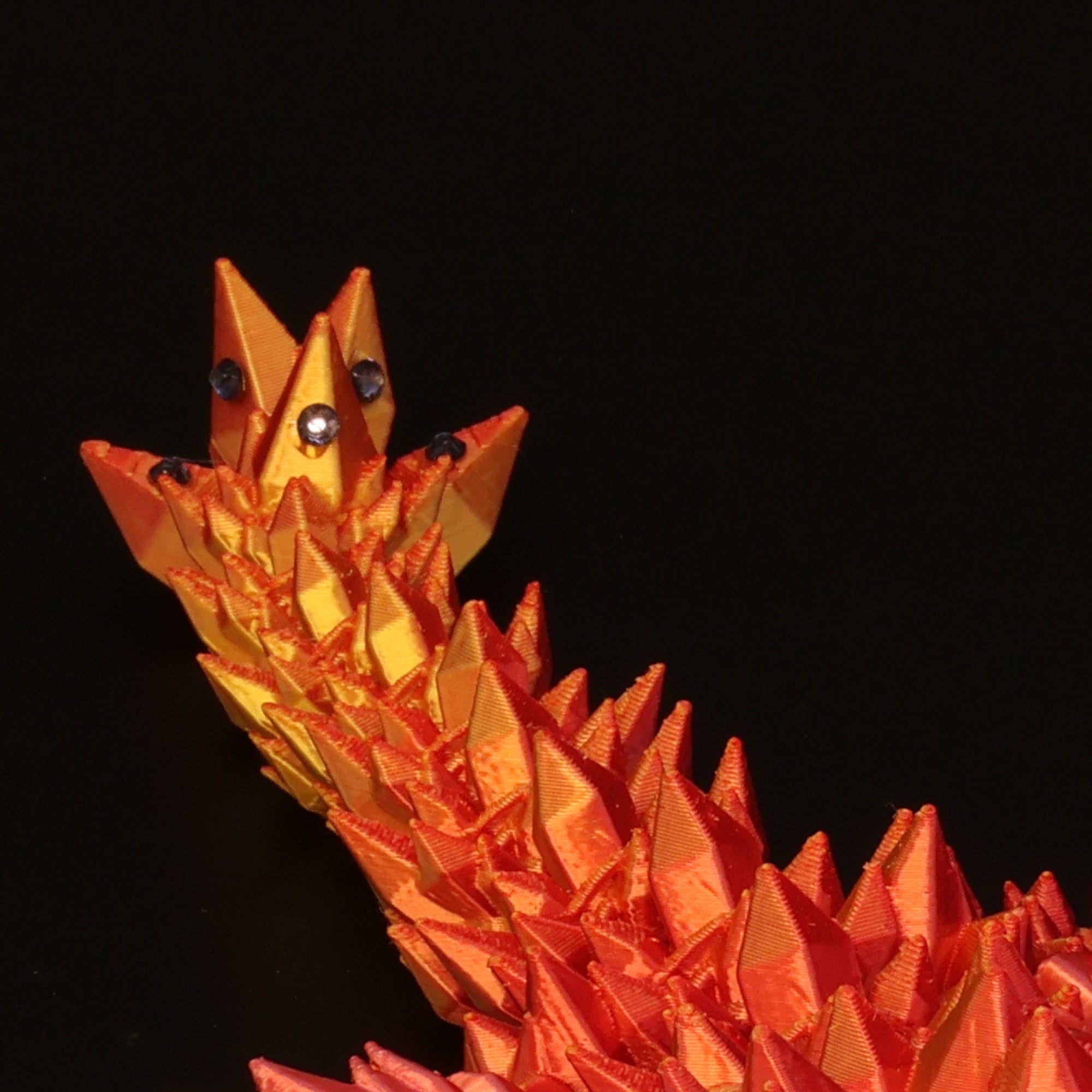 3D Printed Bedazzled Crystal-Winged Dragon™