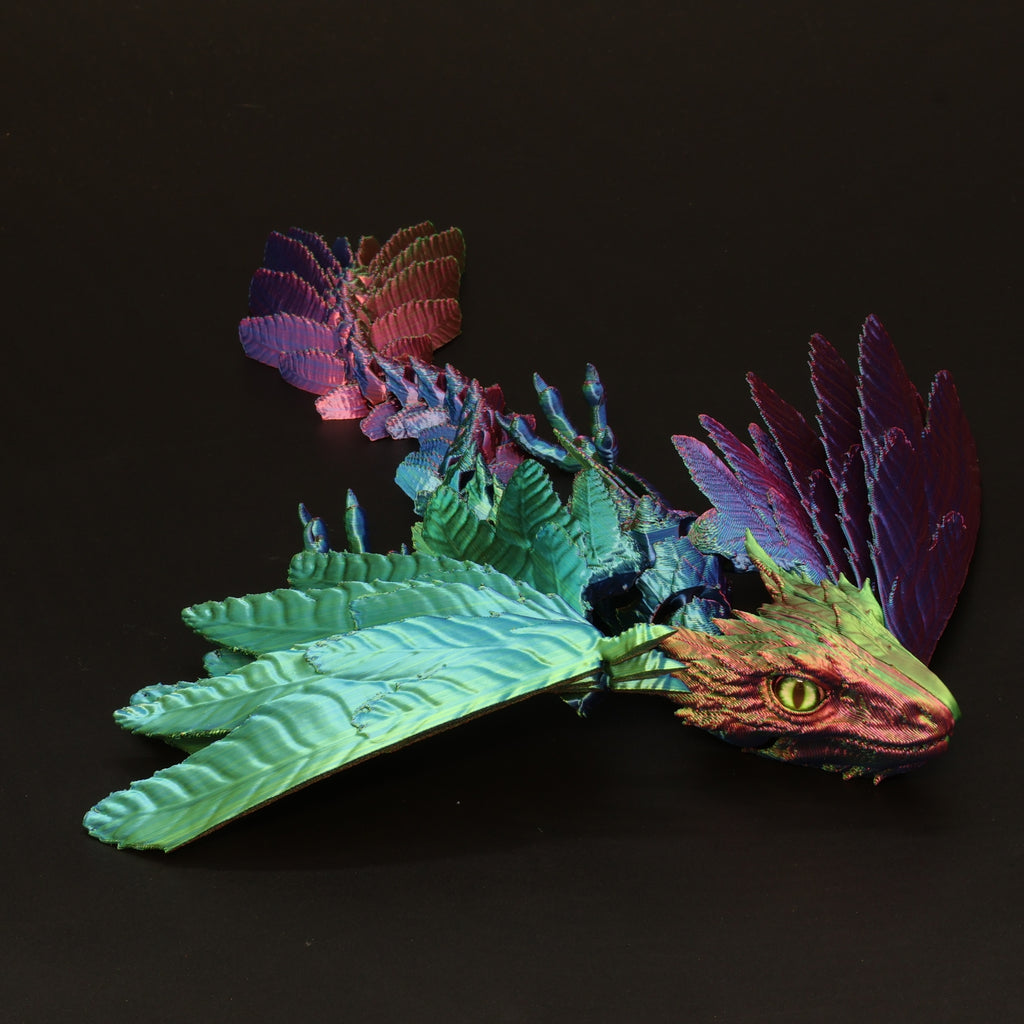 3D Printed Wyvern Dragon w/ Animal Eyes