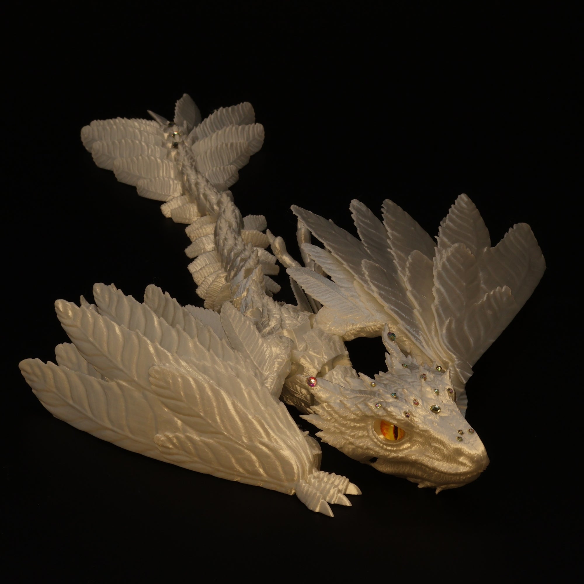 3D Printed Bedazzled Wyvern Dragon™