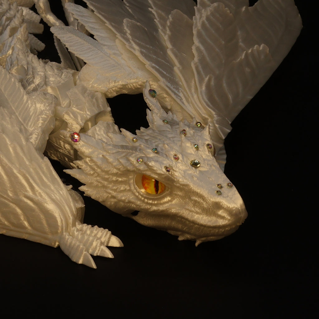 3D Printed Bedazzled Wyvern Dragon™