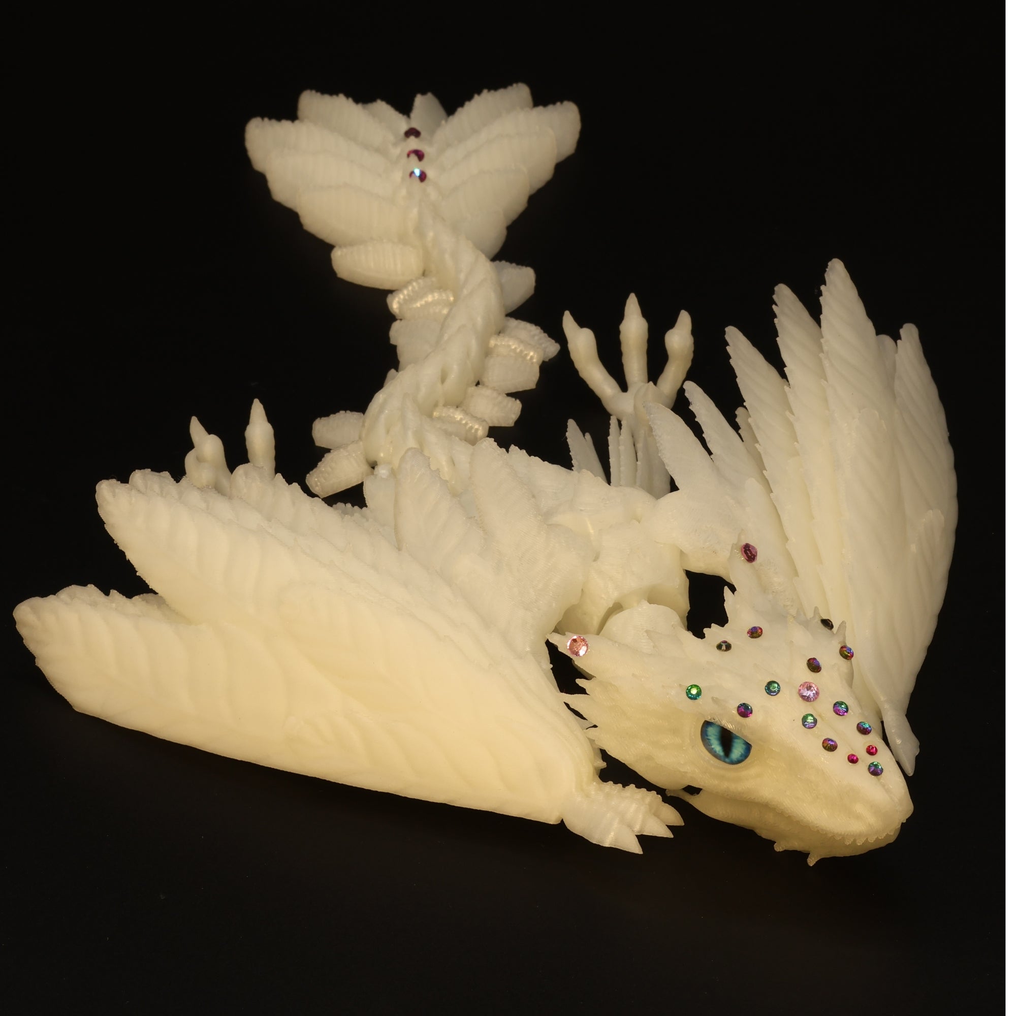 3D Printed Bedazzled Wyvern Dragon™