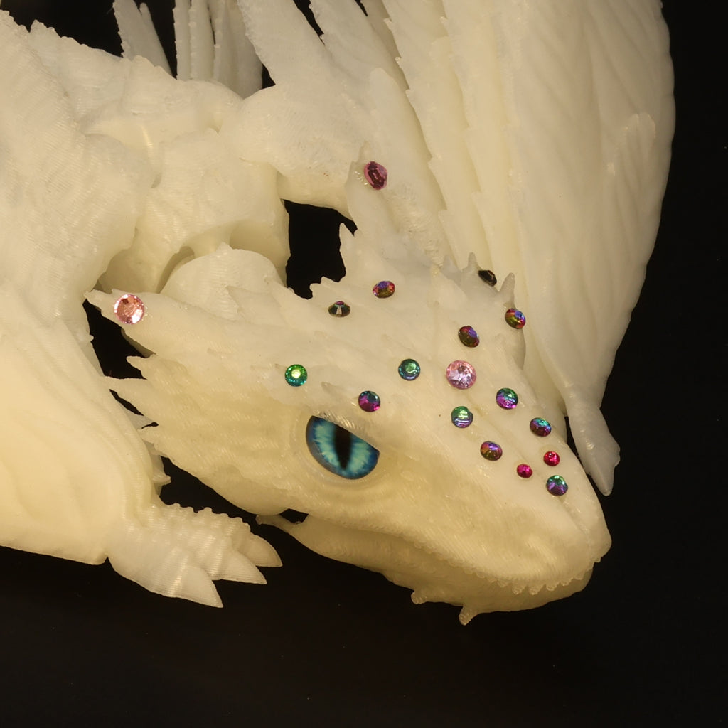 3D Printed Bedazzled Wyvern Dragon™