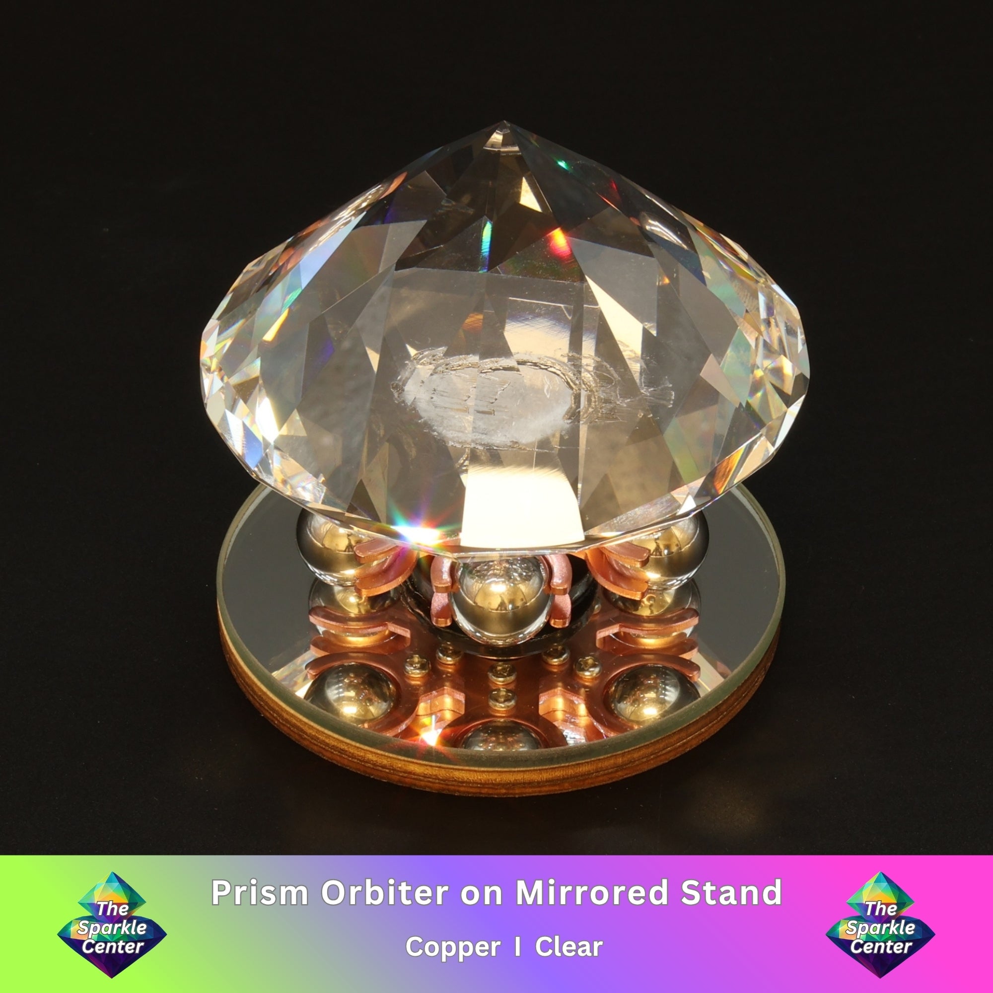 Prism Orbiter™ on Mirrored Stand